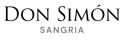 The image features the words Don Simón in large black letters with Sangria written below in smaller gray letters, set against a white background.